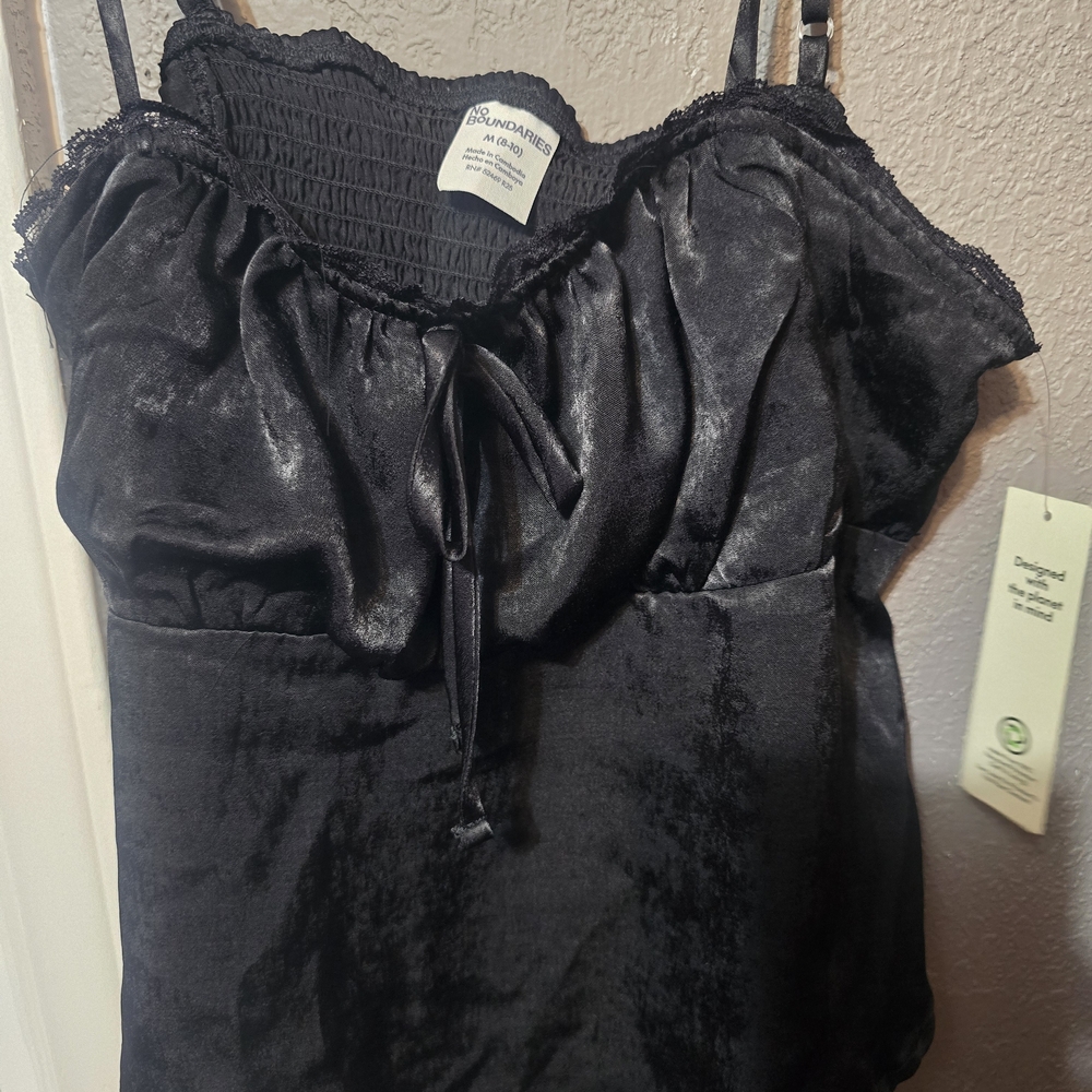 Black Velvet Camisole